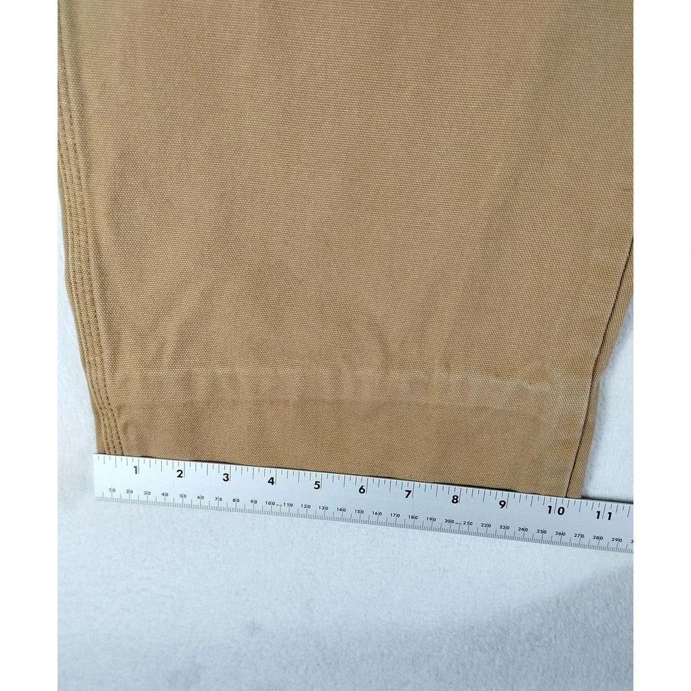 Dickies‎ Carpenter Pants Mens 44x30 Beige Canvas Workwear Utility Heavyweight